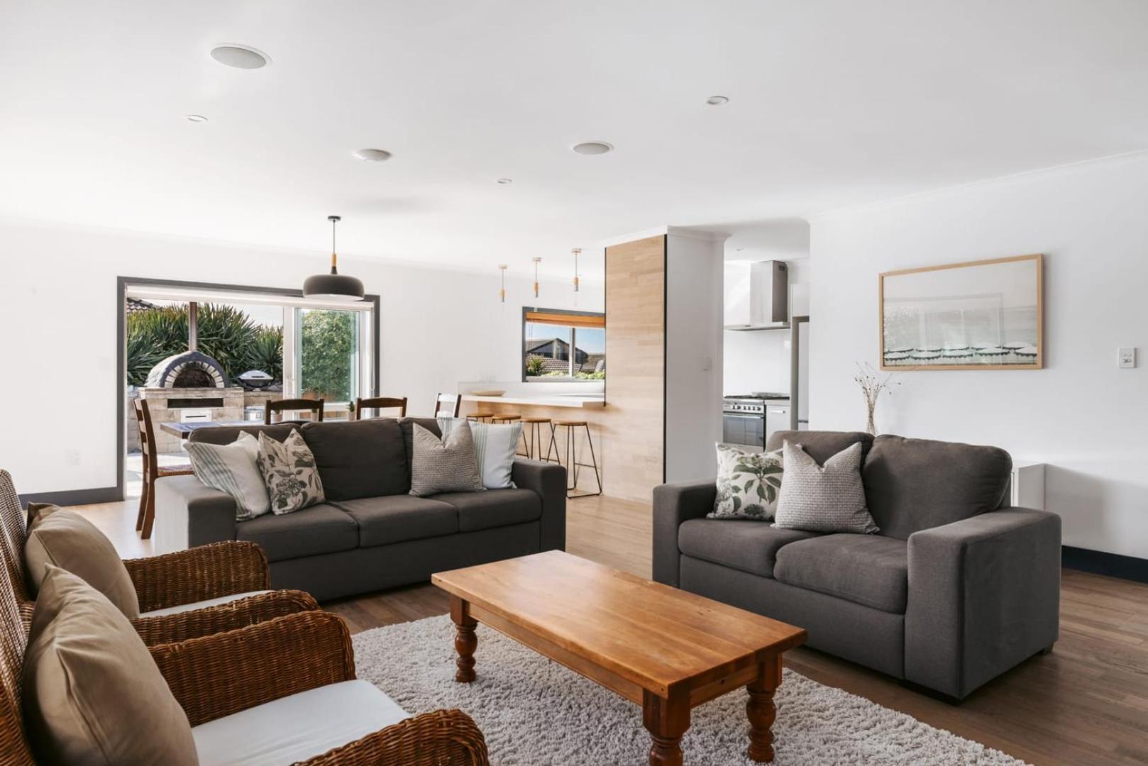 마운트마운가누이 Seaside Beach Retreat - Outdoor Living 빌라 외부 사진